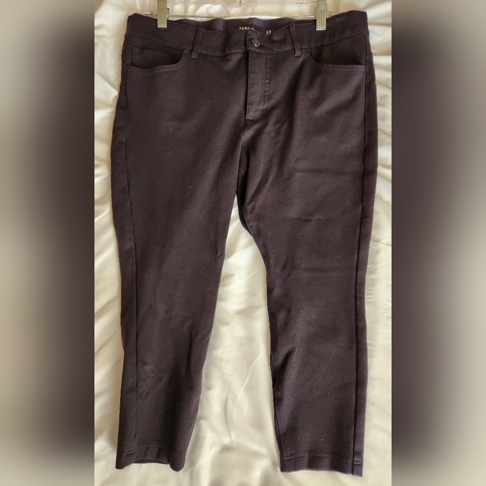 Torrid Bombshell Skinny Ankle Pant